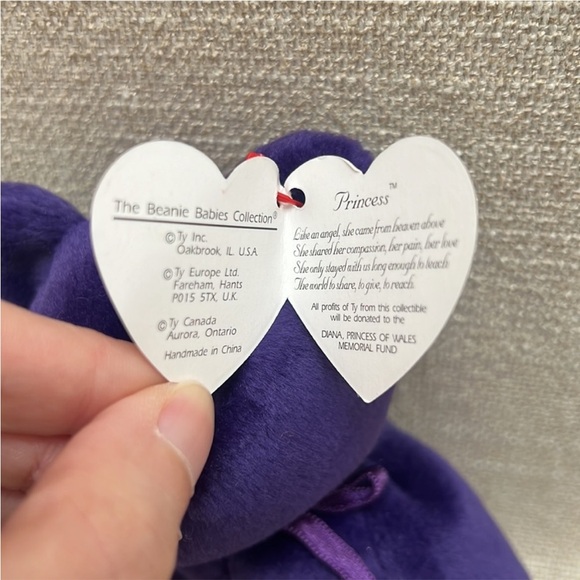 Vintage TY Beanie Baby Princess - Picture 4 of 6